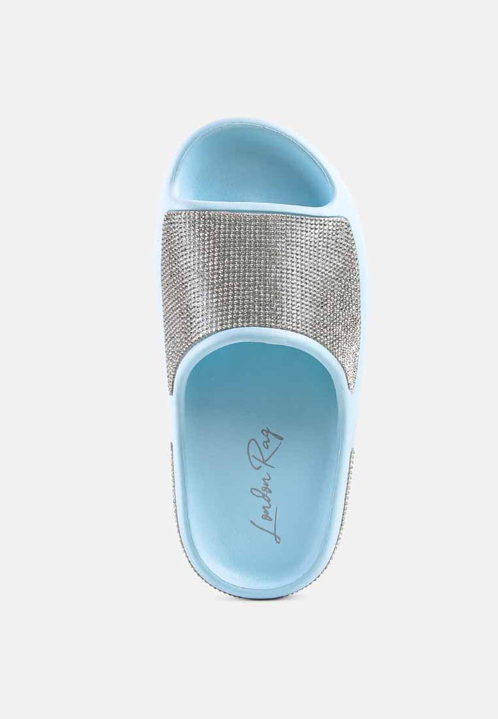 dumba diamante pool sliders by London Rag