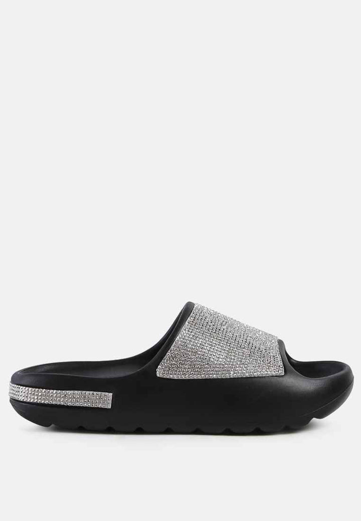 dumba diamante pool sliders by London Rag