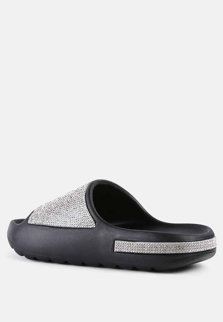 dumba diamante pool sliders by London Rag