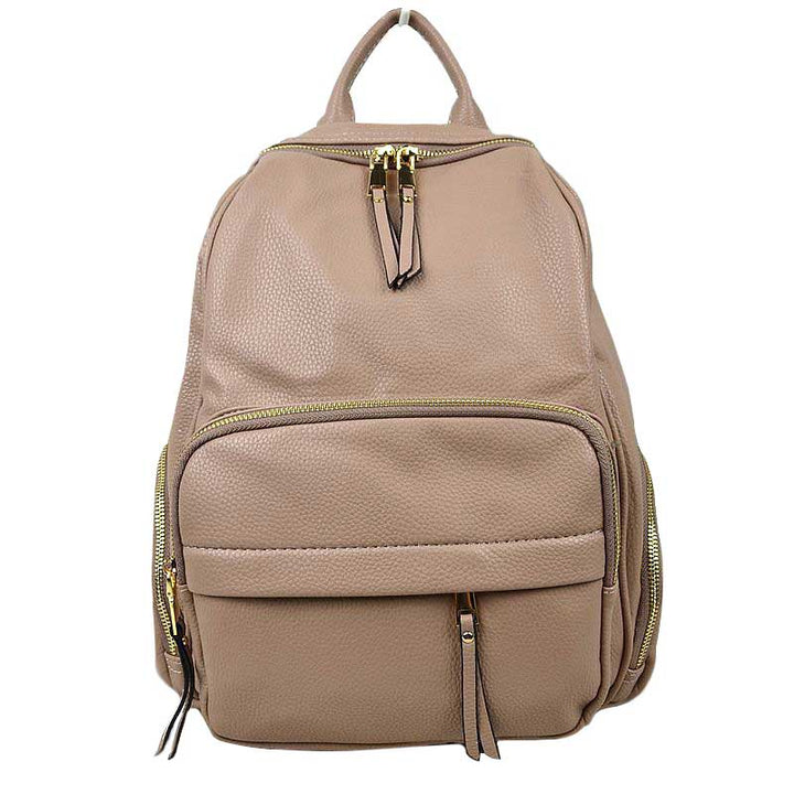 Elegant Soft PU Leather Backpack