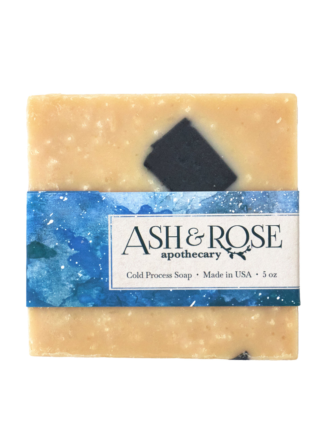 Dead Sea Mud Soap Scrub Bar Organic Handmade in USA by Ash & Rose