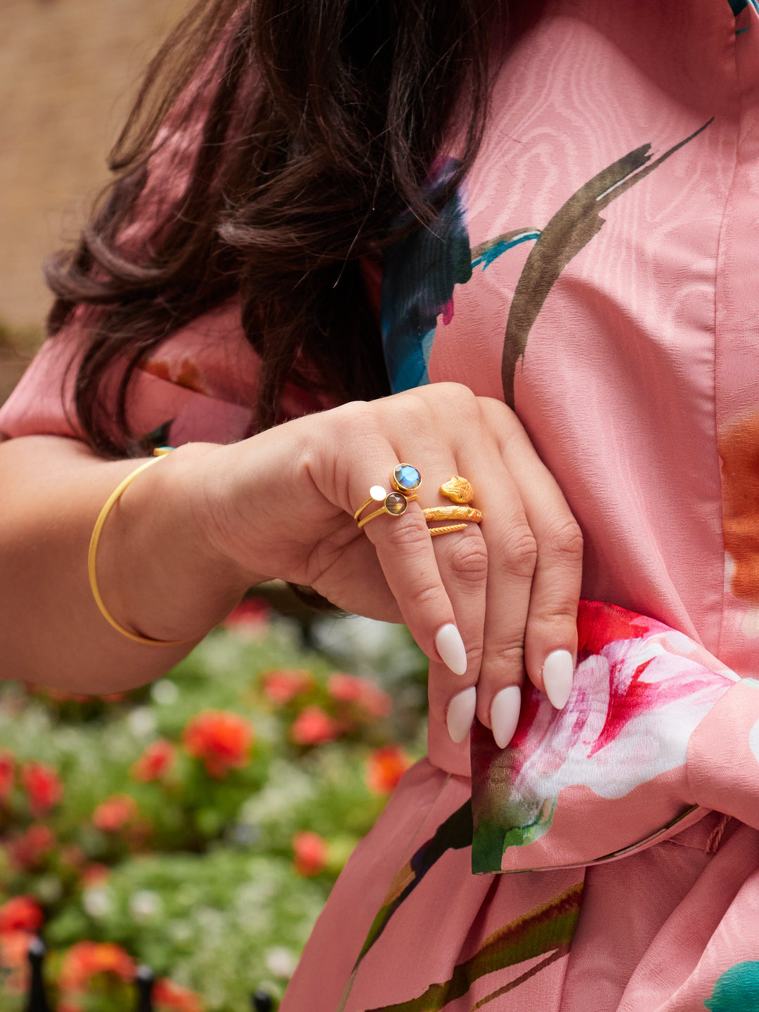 Basil the Cobra Ring by Ash & Rose