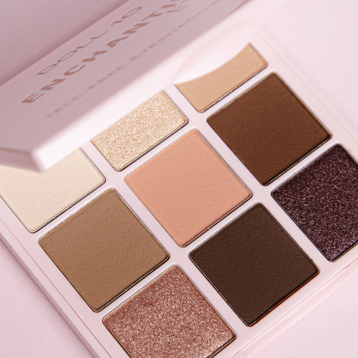 Enchanting Eyes Talc-Free Eyeshadow Palette by Doll 10 Beauty