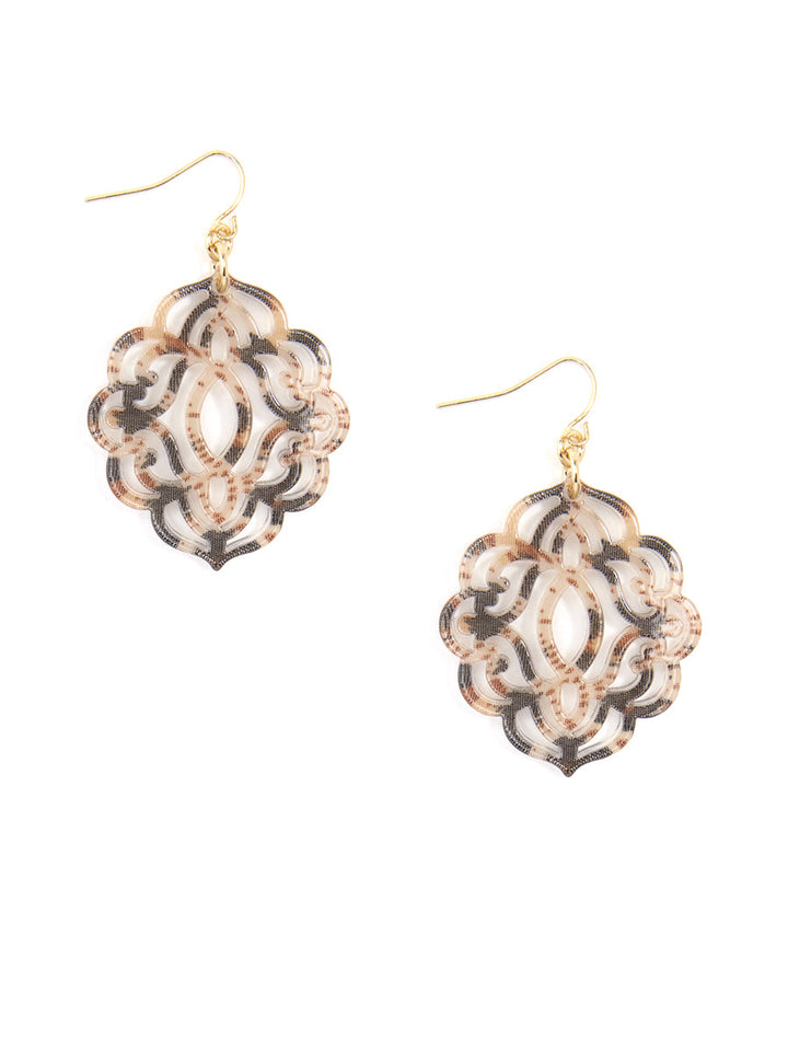 Baroque Drop Earring by ZENZII