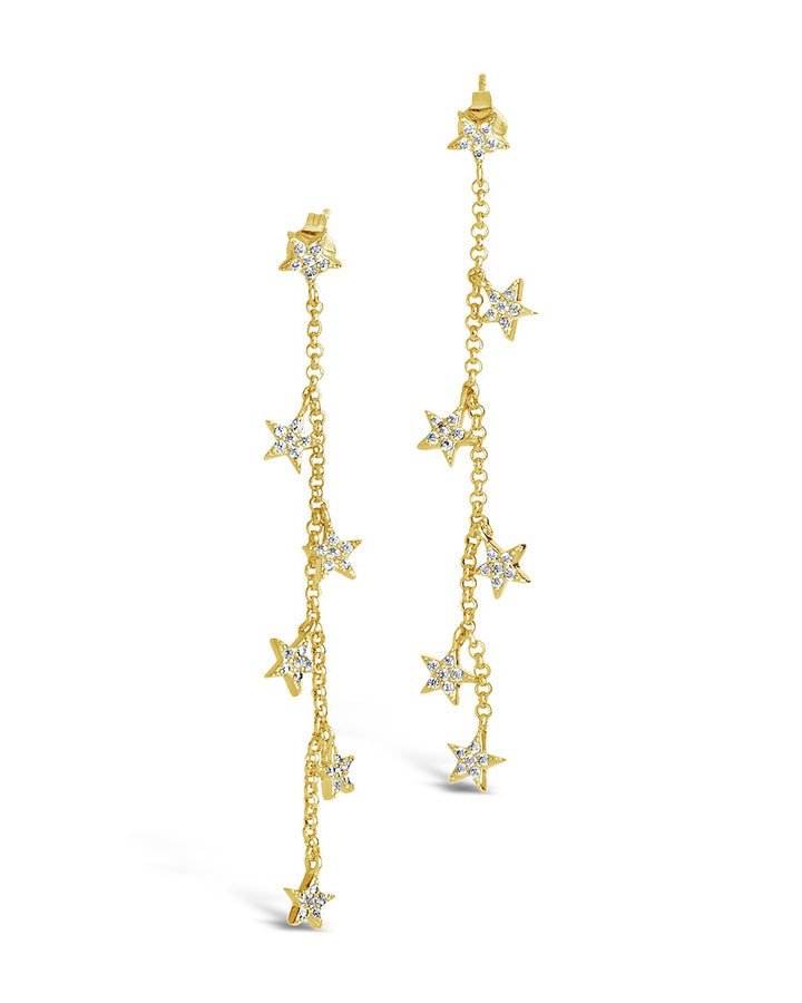 CZ Star Drop Earrings by Sterling Forever