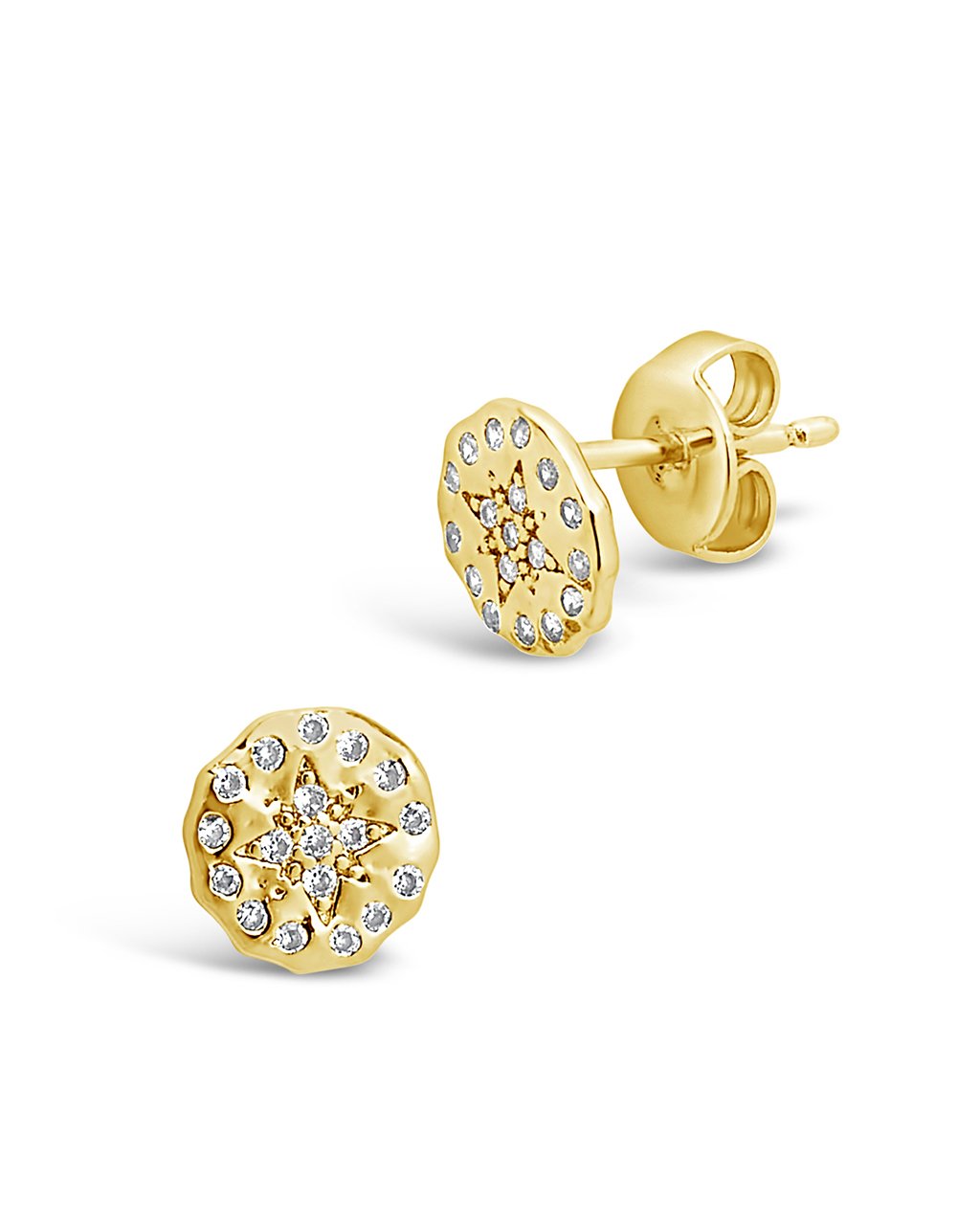 CZ Northern Star Studs by Sterling Forever