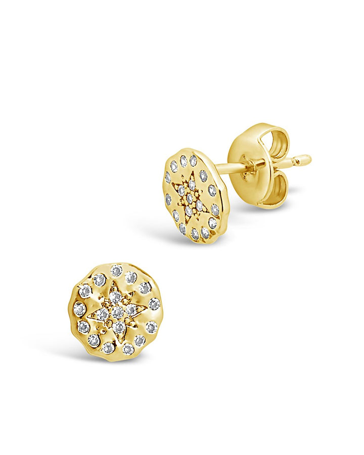 CZ Northern Star Studs by Sterling Forever