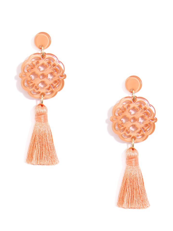 Allure Tassel Drop Earring by ZENZII