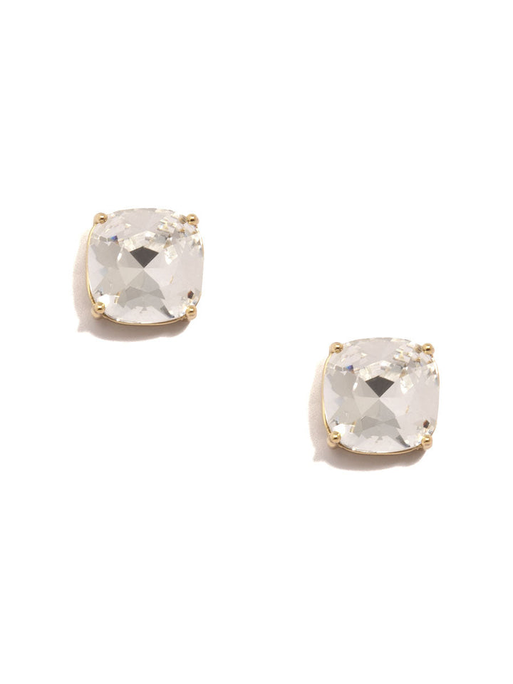 Luna Crystal Stud Earring by ZENZII