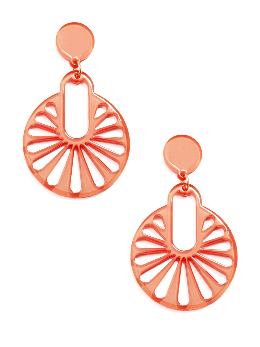 Fannie Cutout Drop Earring by ZENZII