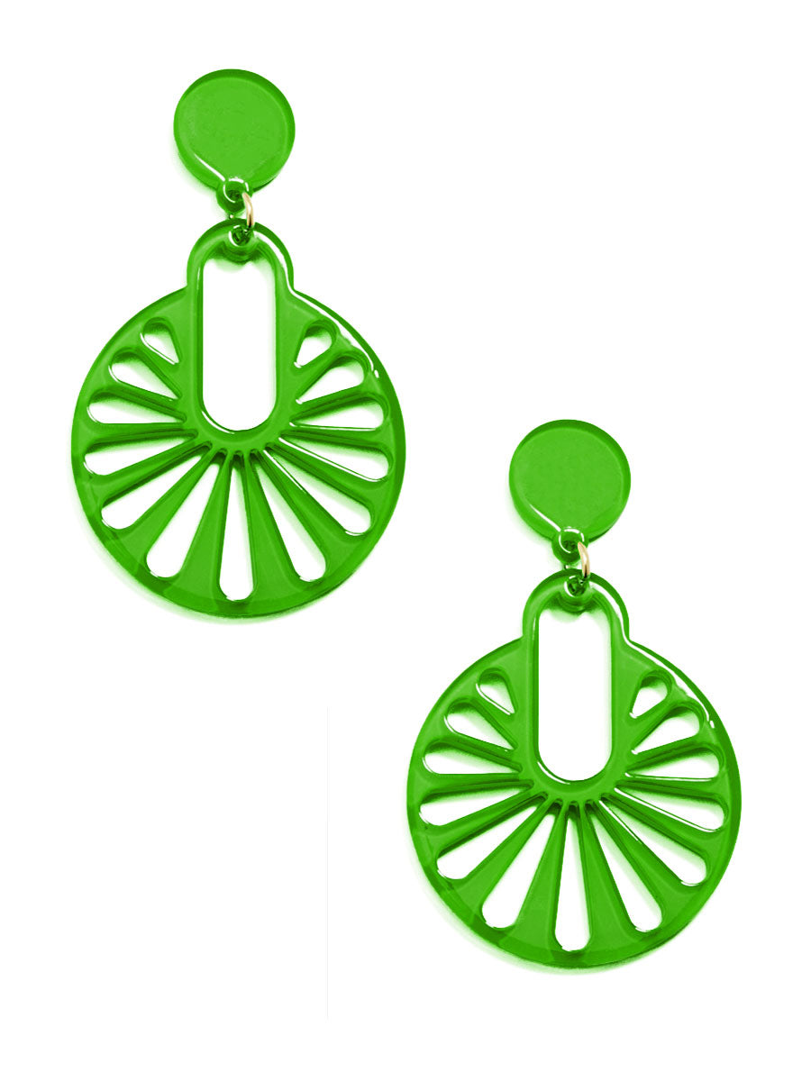 Fannie Cutout Drop Earring by ZENZII