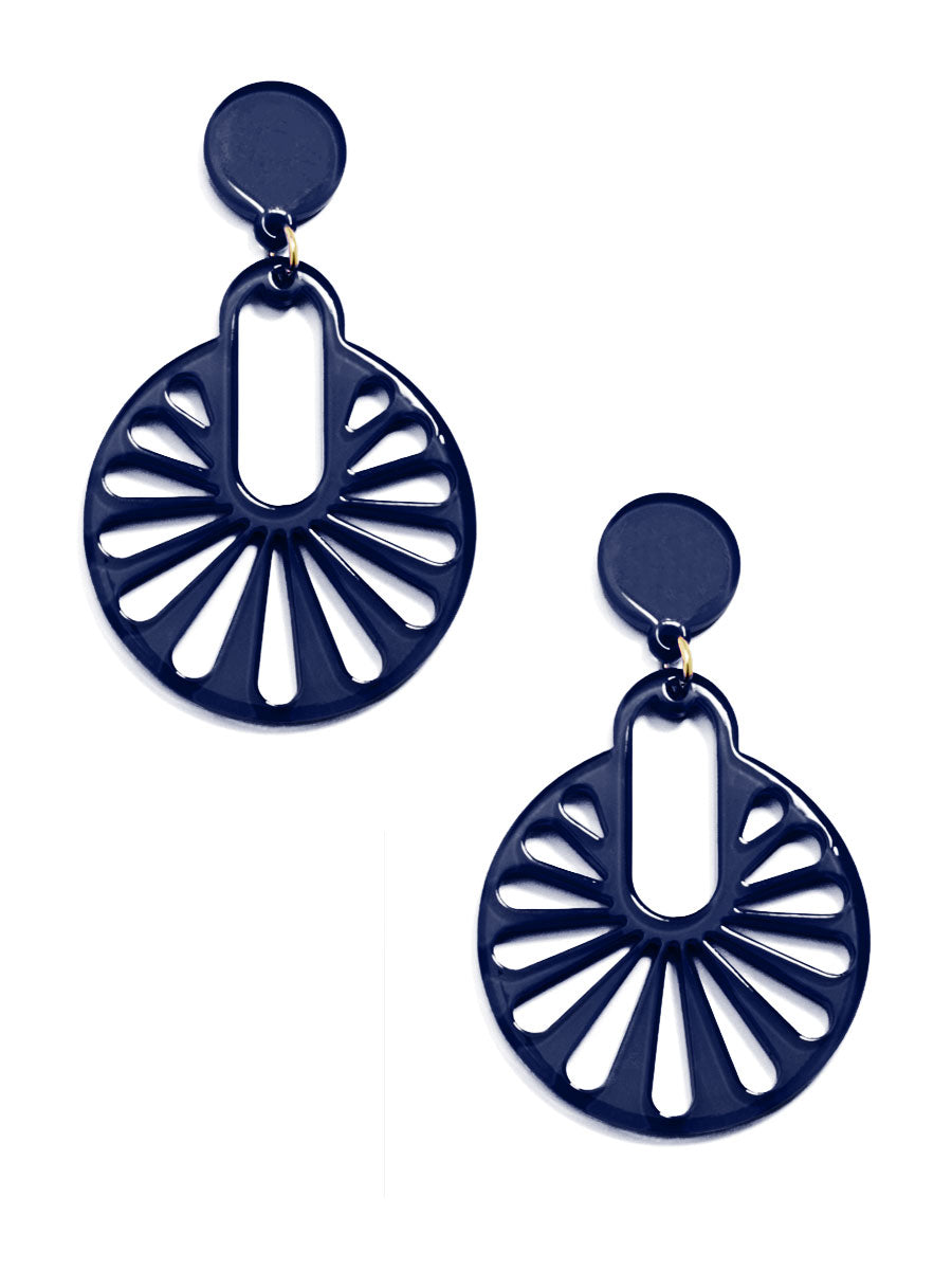 Fannie Cutout Drop Earring by ZENZII