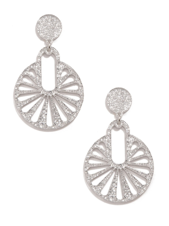 Fannie Cutout Drop Earring by ZENZII