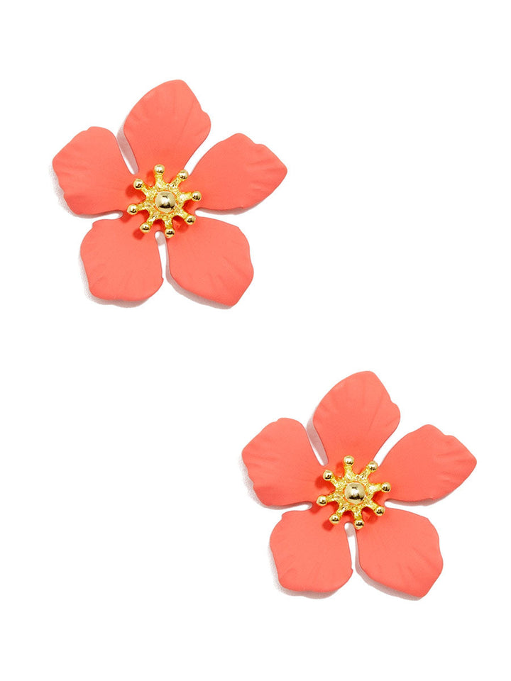 Eve Flower Stud Earring by ZENZII