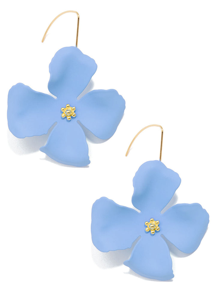 Camilla Floral Threader Earring by ZENZII