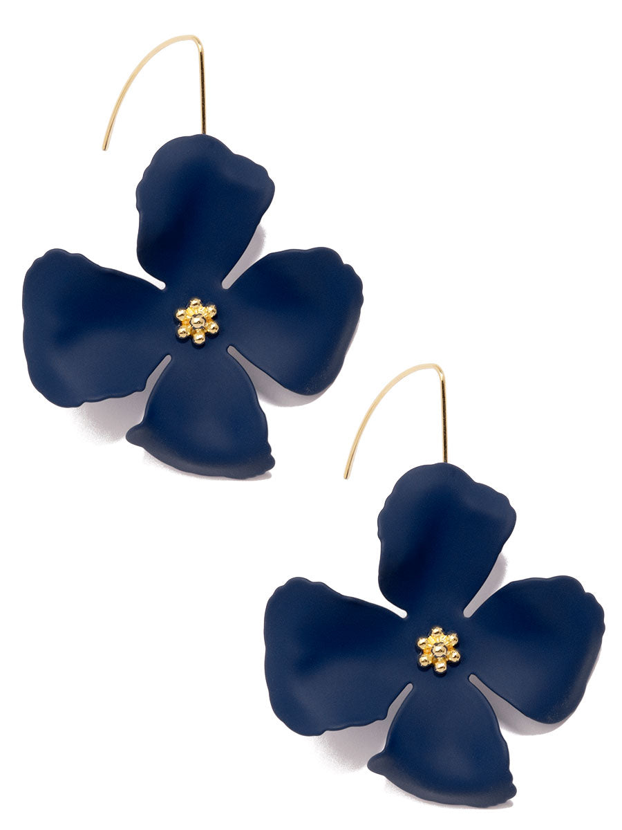 Camilla Floral Threader Earring by ZENZII