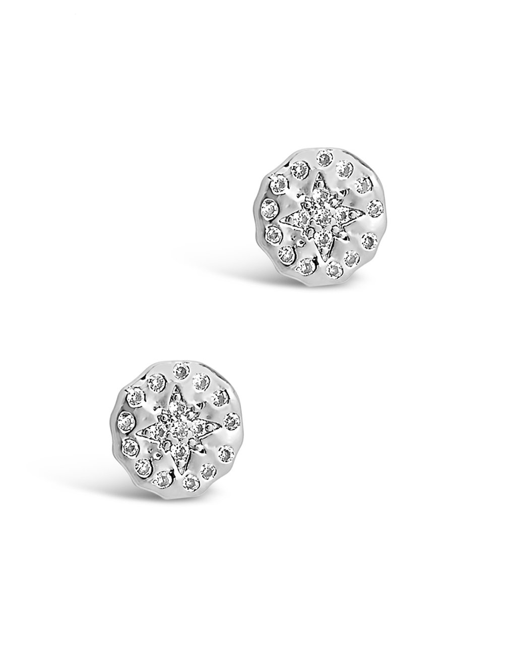 CZ Northern Star Studs by Sterling Forever