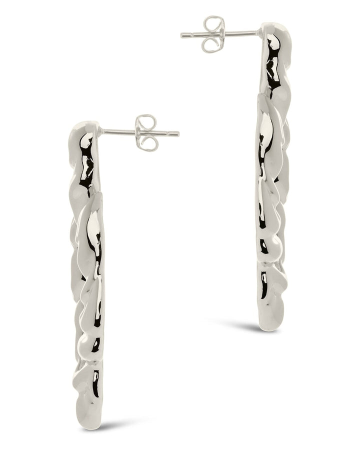 Tali Molten Metal Chunky Drop Earrings by Sterling Forever