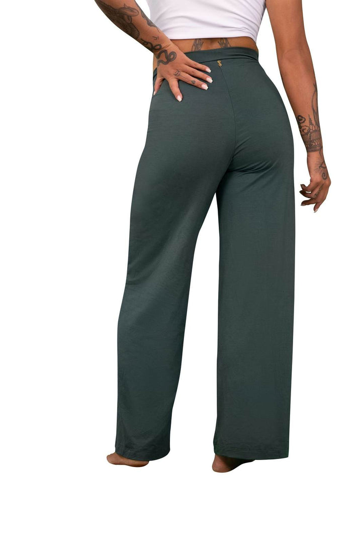 Warsaw Wide Leg Trousers by EKOLUXE