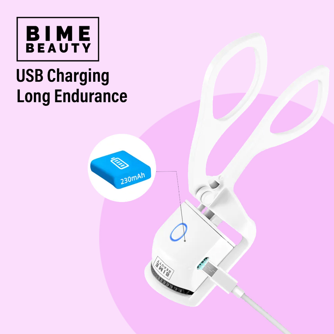 Electric Hot Heated Eyelash Curler by BimeBeauty