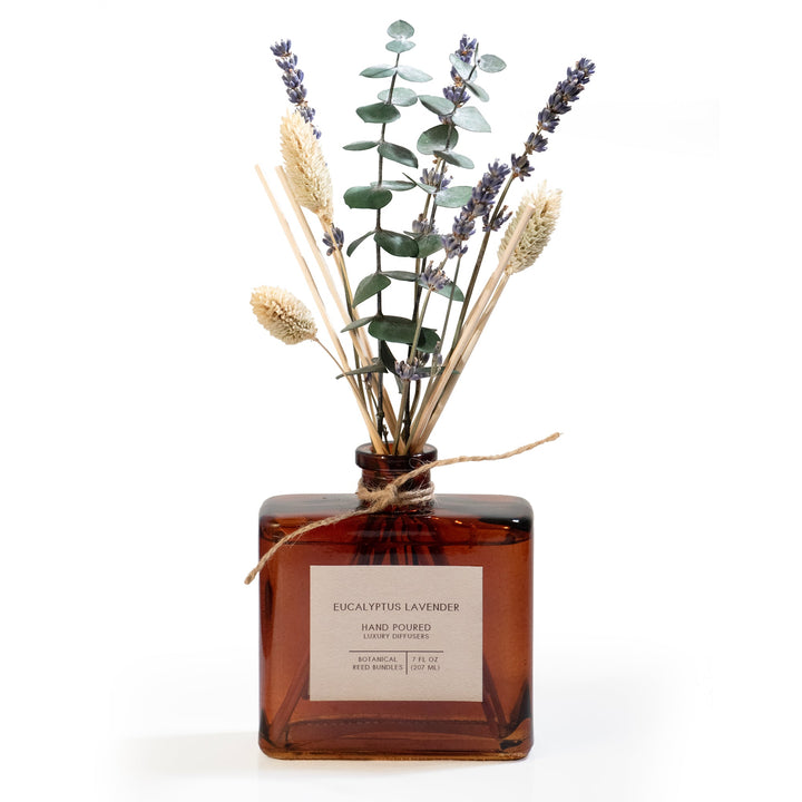 Eucalyptus Lavender Bouquet Reed Bundle Fragrance Diffuser by Andaluca Home