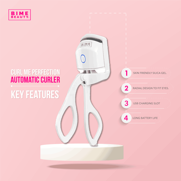 Electric Hot Heated Eyelash Curler by BimeBeauty