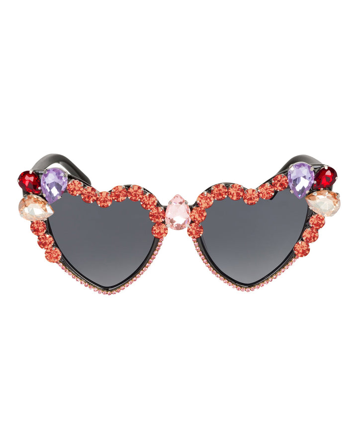 Heart Breaker Funglasses - Pink by Meghan Fabulous