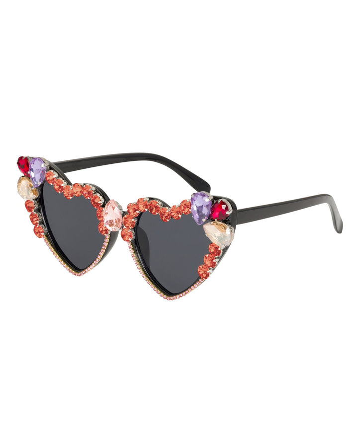 Heart Breaker Funglasses - Pink by Meghan Fabulous