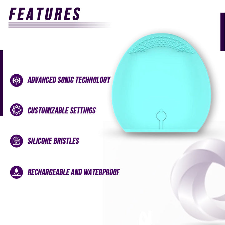 Rechargeable Facial Cleansing Brush by eterus