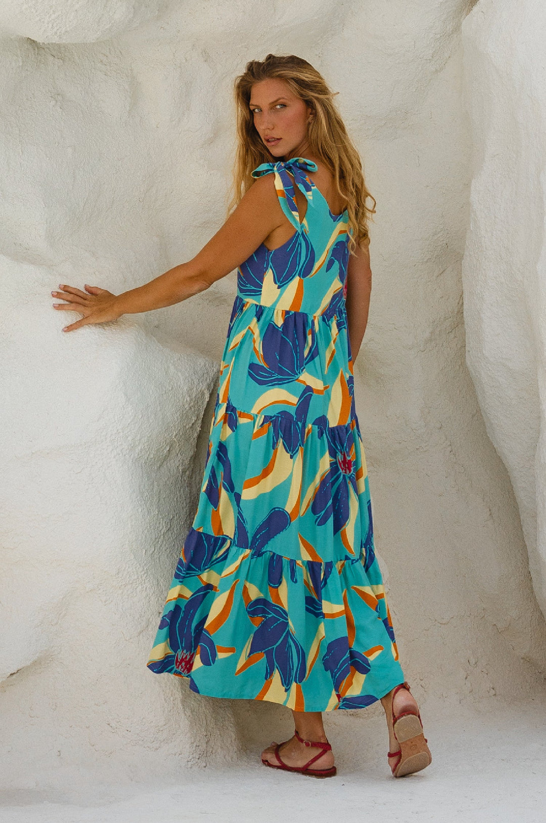 Fiesta Summer Maxi Dress by Bali ELF