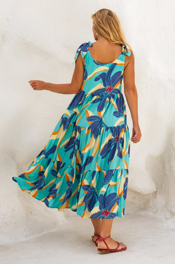 Fiesta Summer Maxi Dress by Bali ELF