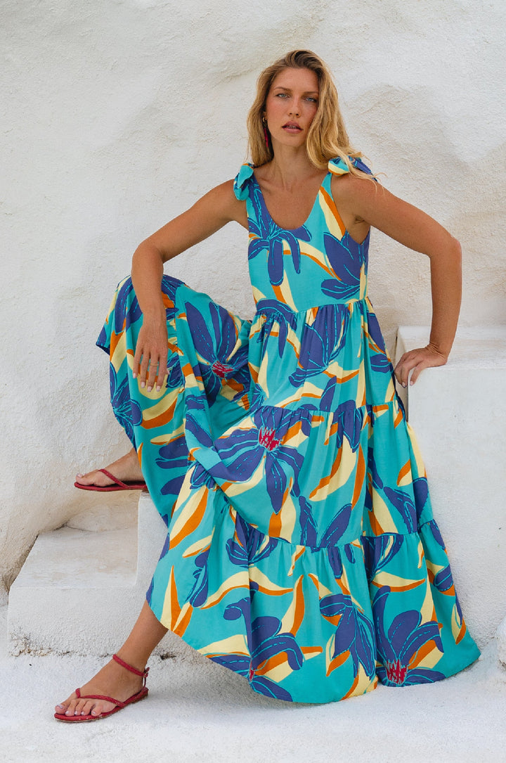 Fiesta Summer Maxi Dress by Bali ELF