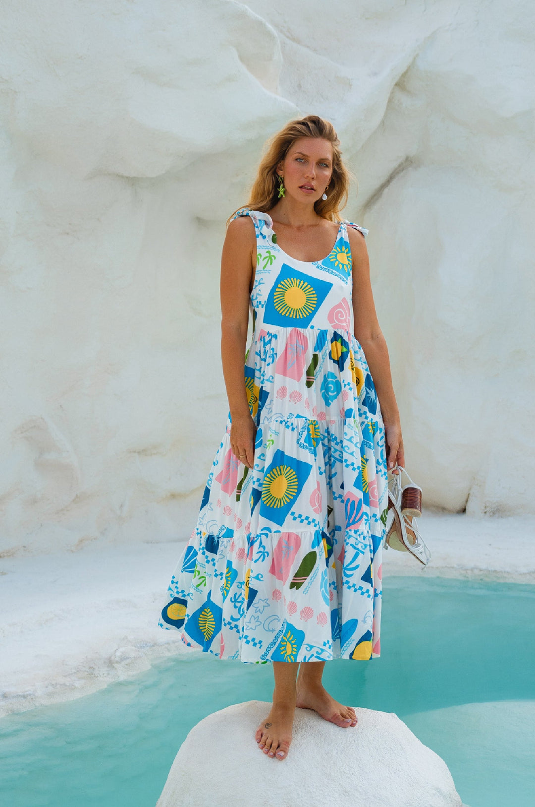 Fiesta Summer Maxi Dress by Bali ELF