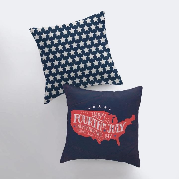 Fourth of July | Pillow Cover | Memorial Gift | Thank You Gift | Home Decor | Freedom Pillow | Farmhouse Decor | Throw Pillows | Room Decor by UniikPillows