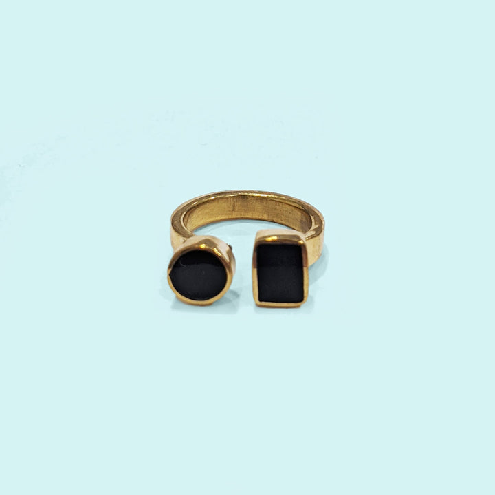 Geo Inlay Ring by Swahili Coast