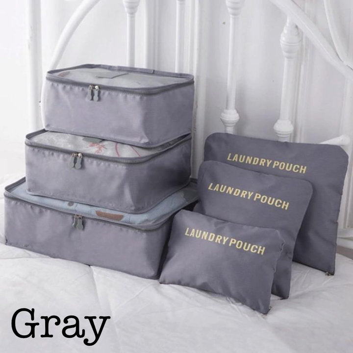 6 Piece Travel Organizer by Poppy Lee Lane