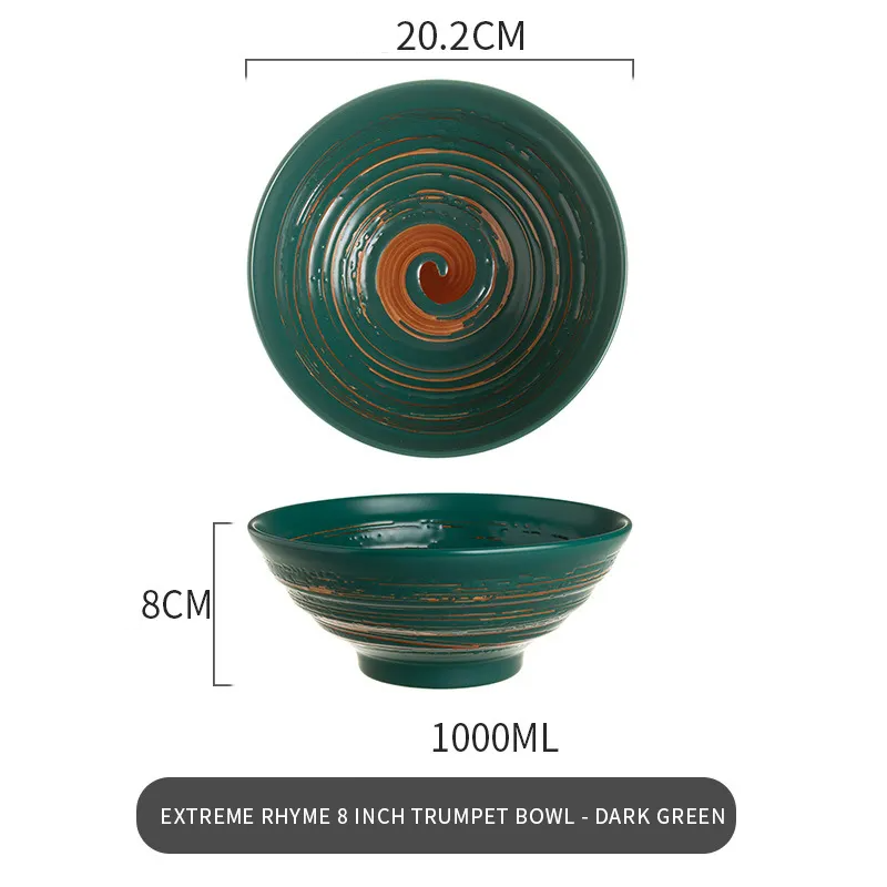 Twirl Ceramic Bowls by Izhar Studio- CA