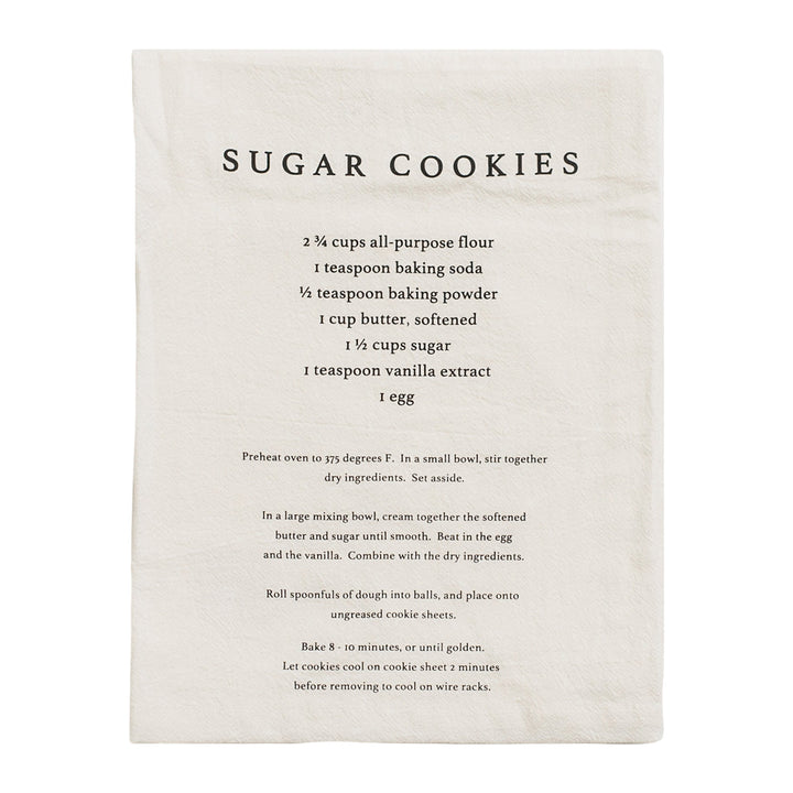 Sugar Cookies Tea Towel by Sweet Water Decor