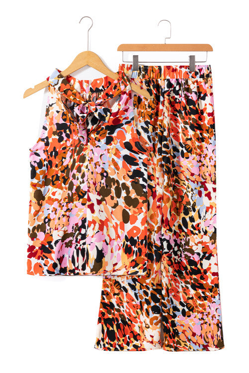 Multicolor Splatter Jumpsuit