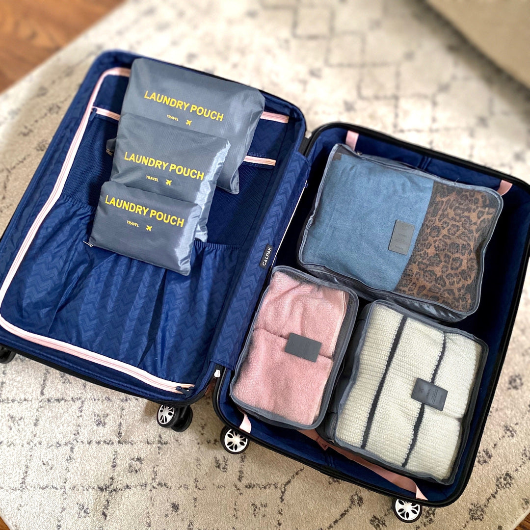 6 Piece Travel Organizer by Poppy Lee Lane