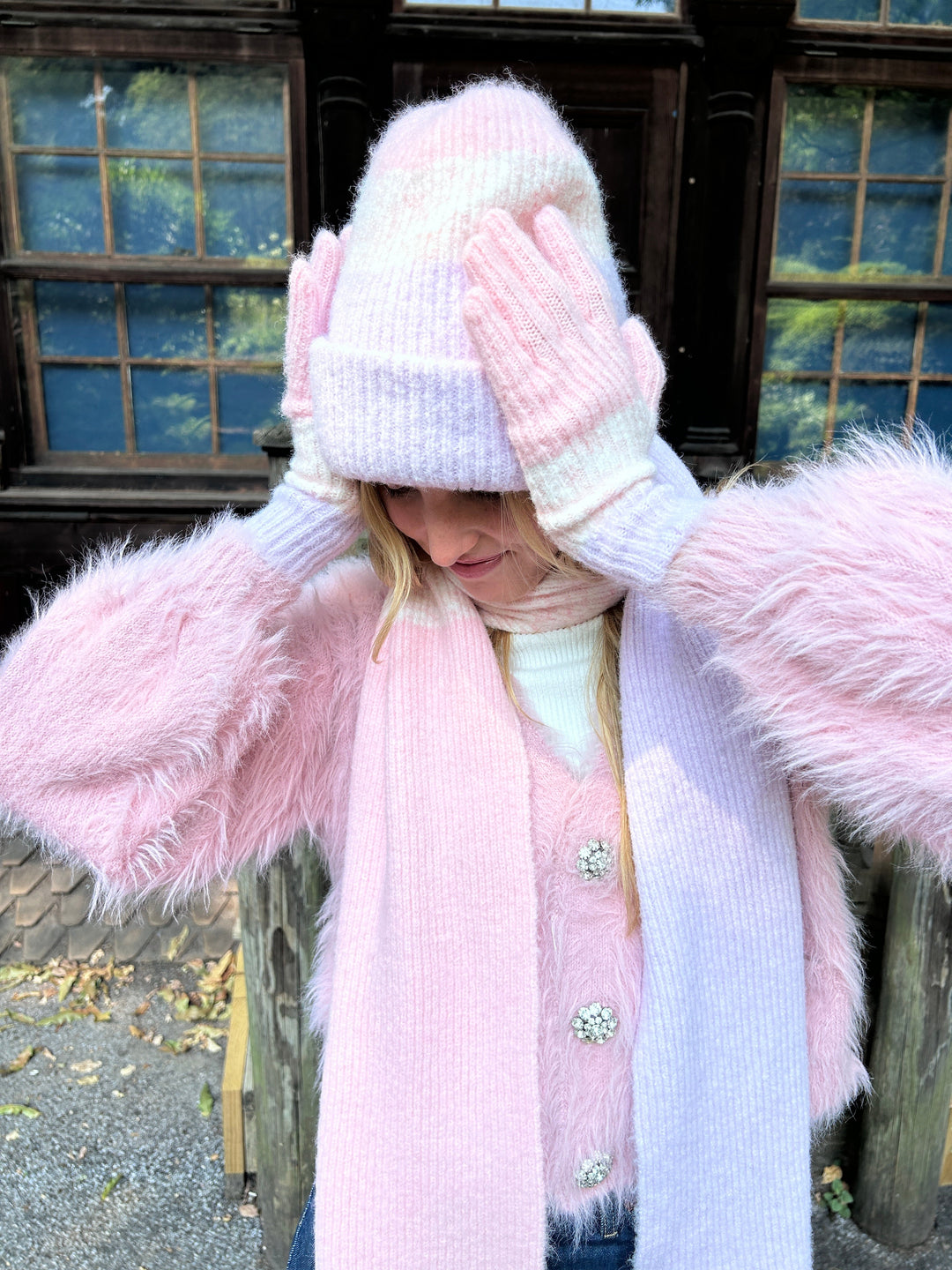 The Pink Big Sky Beanie by Jocelyn