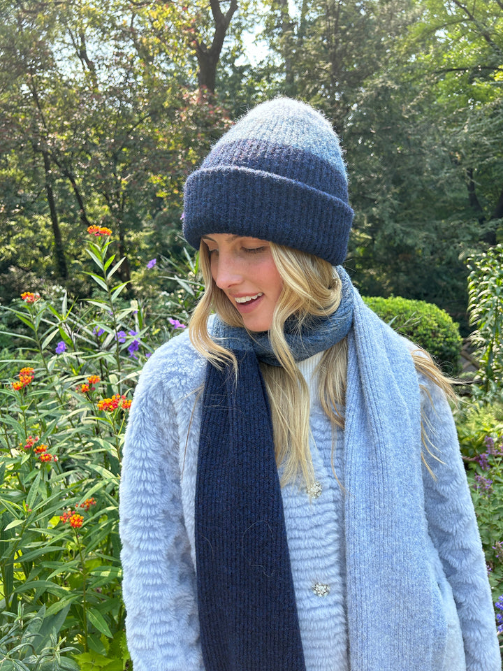 The Blue Big Sky Beanie by Jocelyn