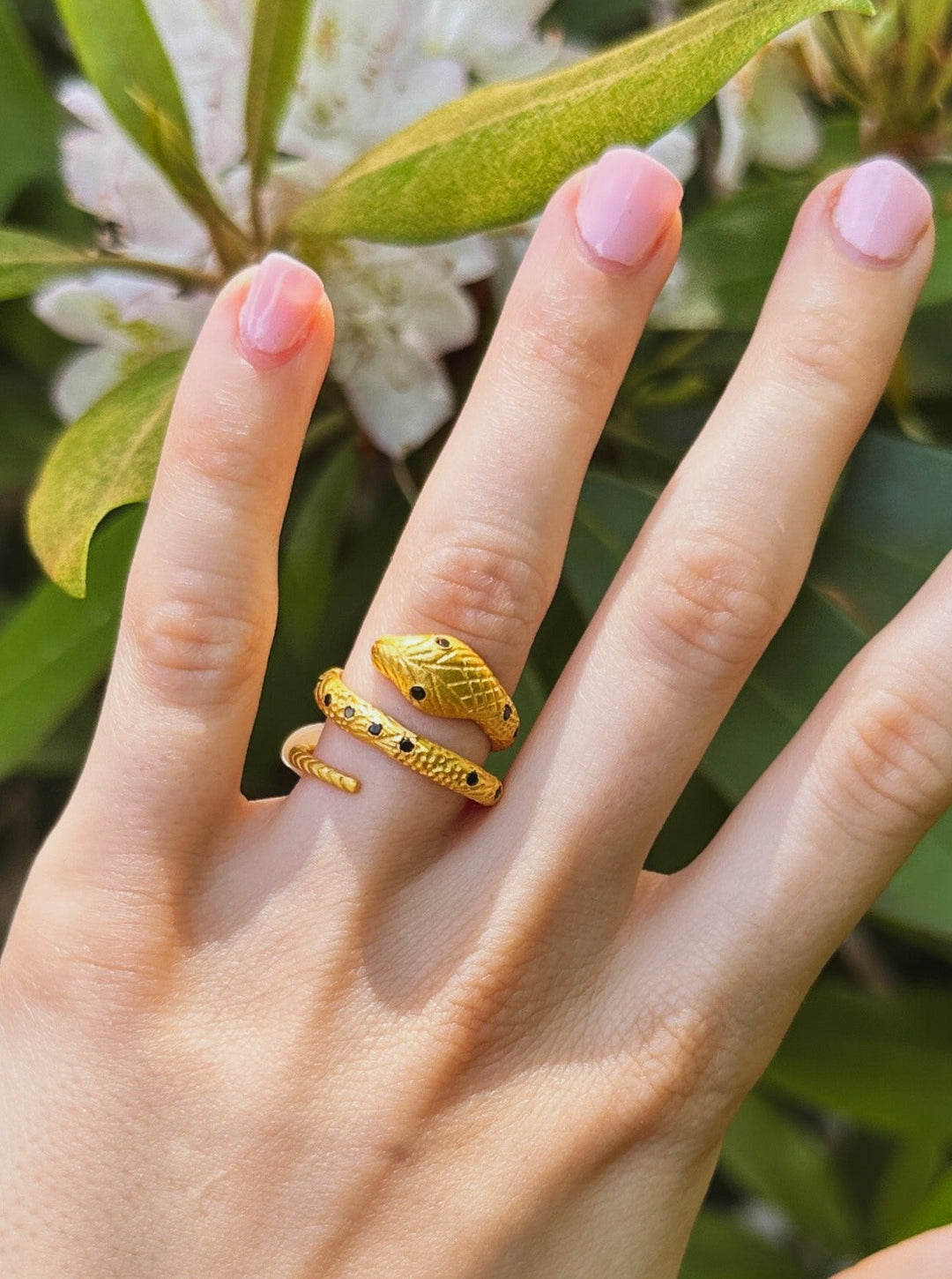 Basil the Cobra Ring by Ash & Rose