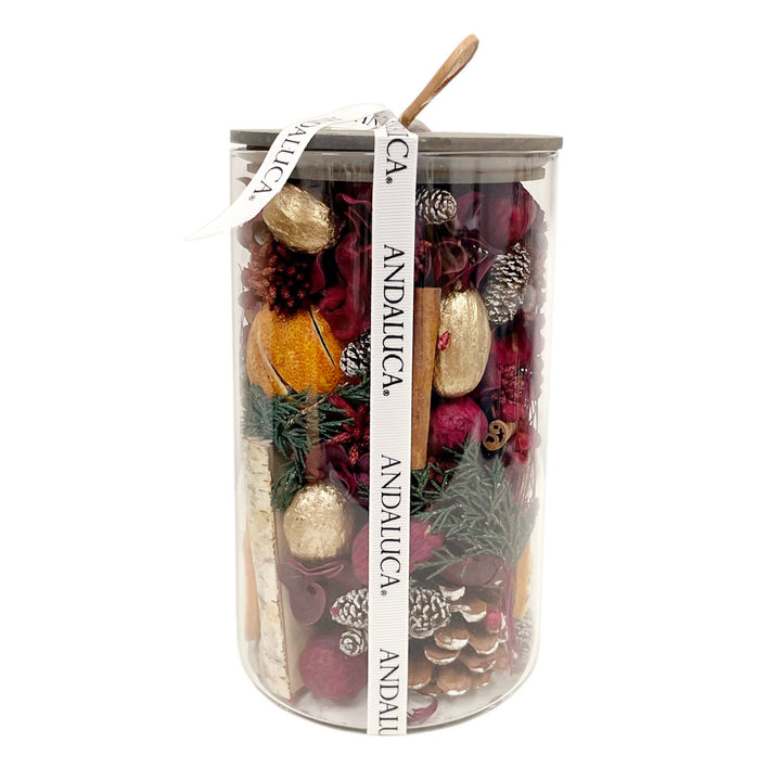 Holiday Spice Potpourri Jar by Andaluca Home