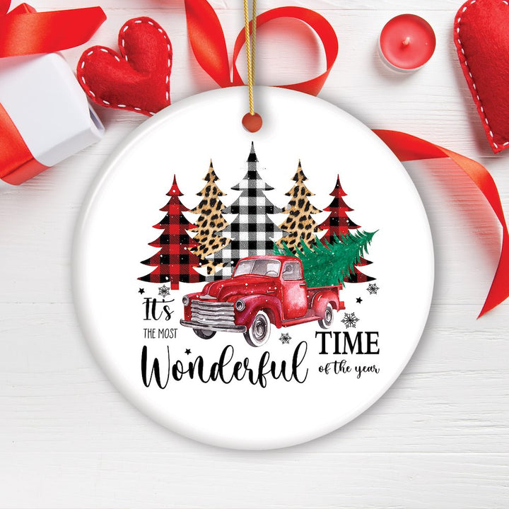 It's the Most Wonderful Time of the Year Christmas Ornament Bundle by OrnamentallyYou