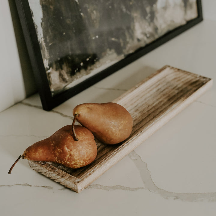 Rustic Rectangular Wood Tray by Sweet Water Decor