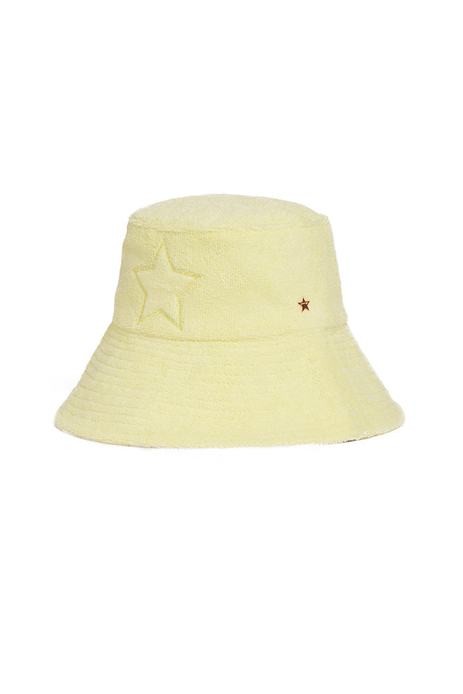 The Maui French Terry Reversible Hat with Star by Jocelyn