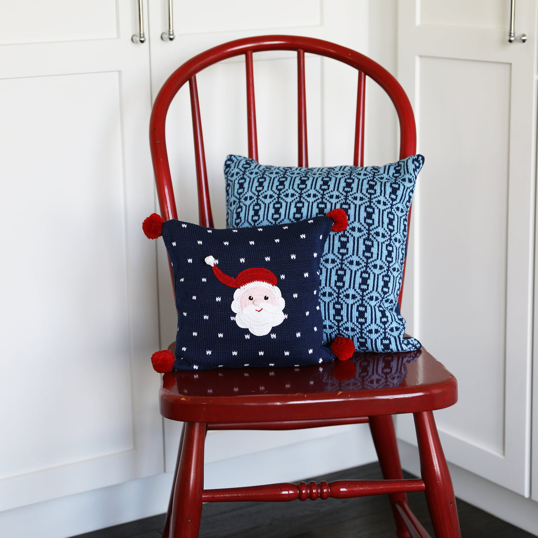 Santa Pillow, 10" by Melange Collection