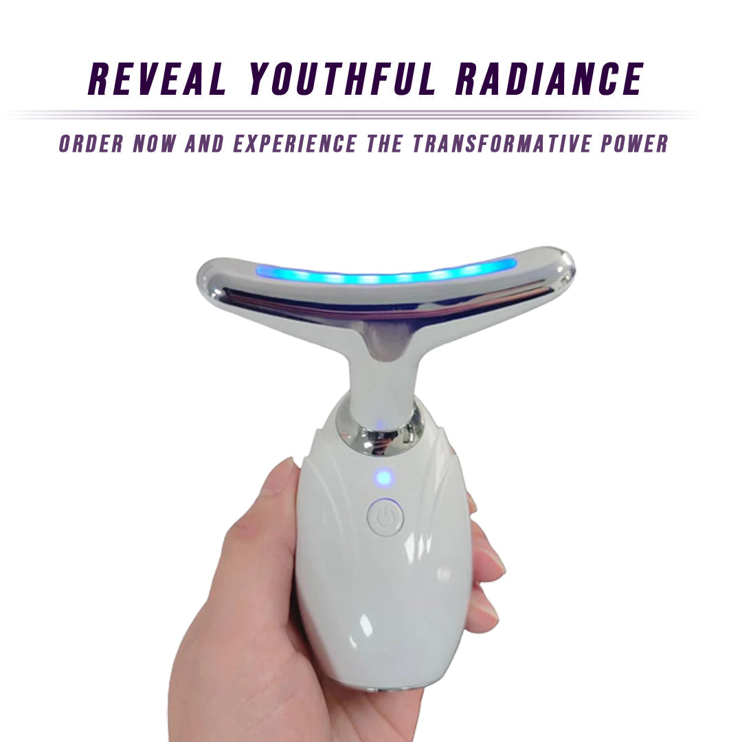 Neck & Face Lifting LED Therapy Device by eterus