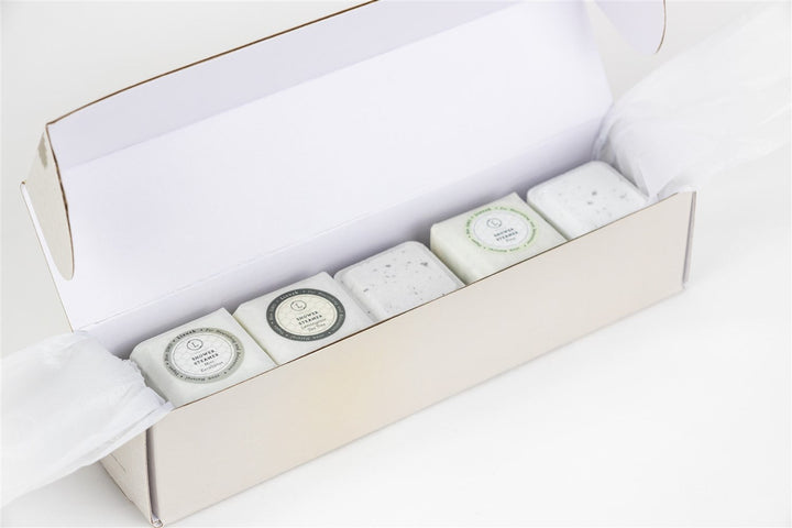 Earthy Shower Steamer, Refreshing Gift Box for Men and Women, Set of 5 Shower Steamers by Lizush